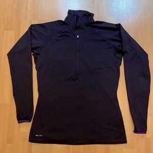 Nike Pro Dri-Fit Large Dark Purple
